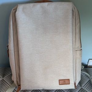 Nordace Siena Smart Backpack in Beige EUC